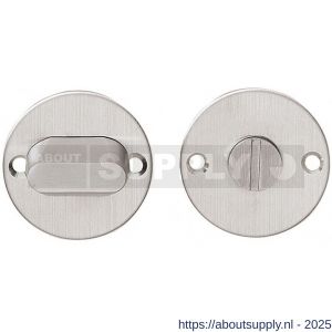 Intersteel Living 3409 WC-sluiting diameter 50x2 mm zonder venster met stift 8x8 mm RVS - S26002740 - afbeelding 1