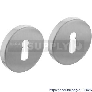 Intersteel Essentials 3410 sleutelrozetten verdekt diameter 53x9 mm RVS - S26011081 - afbeelding 1