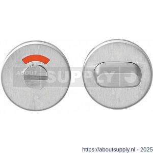 Intersteel Living 3413 WC-sluiting verdekt diameter 53x5 mm met stift 8x8 mm RVS - S26002748 - afbeelding 1