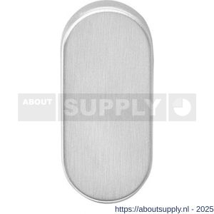 Intersteel Living 3417 afdekrozet verdekt ovaal 65x30x10 mm RVS - S26002289 - afbeelding 1