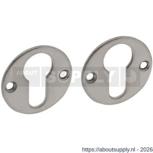 Intersteel Essentials 3421 cilinderrozetten diameter 42x2 mm RVS - S26011092 - afbeelding 1