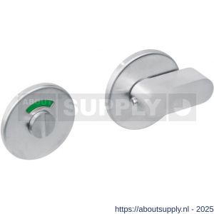 Intersteel Essentials 3430 WC-sluiting verdekt diameter 53x5 mm met comfortknop en stift 8x8 mm RVS - S26005912 - afbeelding 1