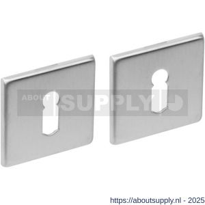 Intersteel Essentials 3432 sleutelrozetten verdekt 50x50x5 mm RVS - S26011096 - afbeelding 1