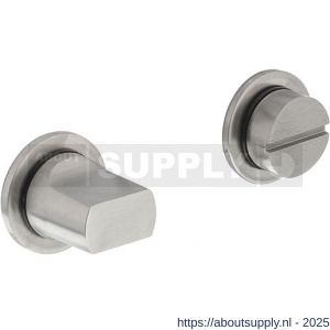 Intersteel Living 3438 WC-sluiting zelfklevend diameter 30x3 mm met stift 8x8 mm RVS - S26010476 - afbeelding 1