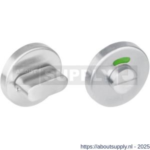 Intersteel 3512 WC-sluiting verdekt diameter 53x8 mm met nokken en stift 7x7 mm RVS - S26002769 - afbeelding 1
