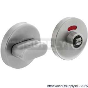 Intersteel Living 3512 WC-sluiting verdekt diameter 53x8 mm stiftbediening met nokken en stift 8x8 mm RVS - S26009260 - afbeelding 1