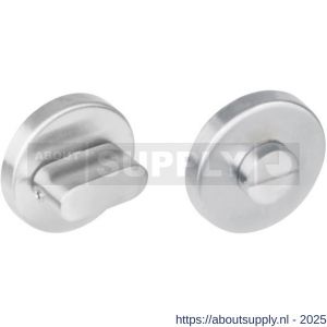 Intersteel 3513 WC-sluiting verdekt diameter 53x8 mm zonder venster met nokken en stift 8x8 mm RVS - S26005930 - afbeelding 1
