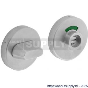 Intersteel 3595 WC-sluiting verdekt diameter 53x10 mm stiftbediening met stift 8x8 mm RVS - S26002757 - afbeelding 1