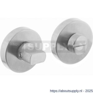 Intersteel Essentials 3715 WC-sluiting verdekt ATP diameter 51x10 mm met nokken en stift 8x8 mm RVS - S26005943 - afbeelding 1