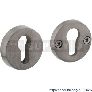 Intersteel 3752 SKG3 veiligheidsrozetten rond diameter 52x12 mm profielcilindergat RVS - S26007698 - afbeelding 1