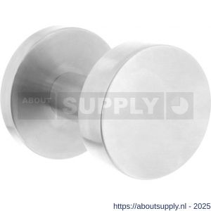 Intersteel 3945 knop centrisch vast op rozet EN 1906/4 - S26006040 - afbeelding 1