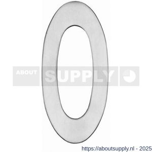 Intersteel Essentials 4020 huisnummer 0 150 mm RVS - S26002183 - afbeelding 1