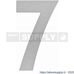 Intersteel Essentials 4020 huisnummer 7 150x2 mm RVS - S26002163 - afbeelding 1