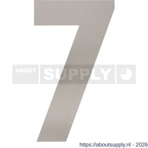 Intersteel Living 4021 huisnummer 7 XL hoogte 300 mm RVS geborsteld - S26009268 - afbeelding 1