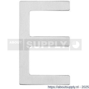 Intersteel Essentials 4026 huisletter E 100 mm RVS - S26002212 - afbeelding 1