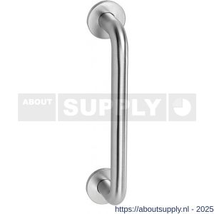 Intersteel Living 4321 deurgreep U-vorm 252x62x19 mm op rozetten diameter 45 mm RVS - S26001997 - afbeelding 1