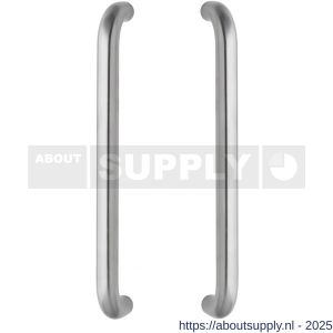 Intersteel Essentials 4323 deurgreep U-vorm 455x80x30 mm hart op hart 425 mm RVS - S26006088 - afbeelding 1