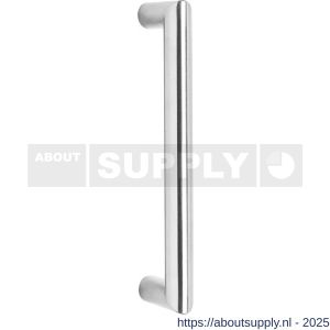 Intersteel Essentials 4339 deurgreep per stuk recht-Hoek 90 graden 330x80x30 mm hart op hart 300 mm RVS - S26008759 - afbeelding 1