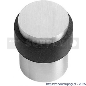 Intersteel Essentials 4420 deurstop diameter 30x40 mm vloermontage RVS - S26007390 - afbeelding 1