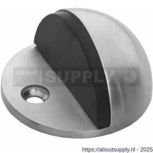 Intersteel Essentials 4420 deurstop bolrond diameter 43x25 mm vloermontage RVS - S26000986 - afbeelding 1