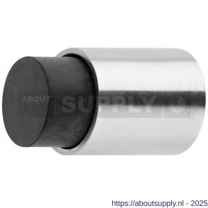 Intersteel Essentials 4421 deurstop diameter 22x33 mm wandmontage RVS - S26007391 - afbeelding 1