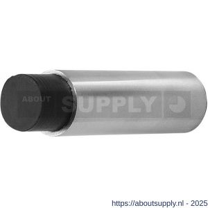 Intersteel Essentials 4421 deurstop diameter 22x80 mm wandmontage RVS - S26007392 - afbeelding 1