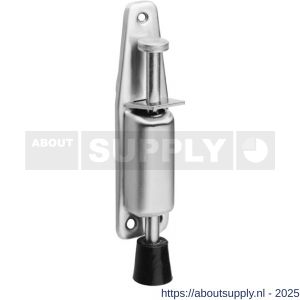 Intersteel Essentials 4440 deurvastzetter met voetrem groot 180 (225) x 36 mm RVS - S26007237 - afbeelding 1