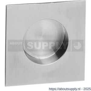 Intersteel Essentials 4476 schuifdeurkom vierkant 34x55 mm verdekt RVS - S26007653 - afbeelding 1