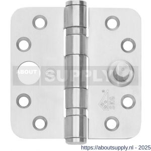 Intersteel Essentials 4625 SKG3 Kogellagerscharnieren 3.5 inch inch afgerond 89x89x3 mm RVS - S26007206 - afbeelding 1