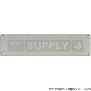 Intersteel Living 4751 duwplaat 80x475x1,5 mm RVS - S26000994 - afbeelding 1