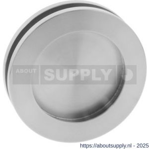 Intersteel Essentials 4760 schuifdeurkom voor glasdeur diameter 55/79 mm RVS - S26003356 - afbeelding 1