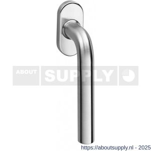 Intersteel 6156 raamkruk Recht diameter 19 mm met zichtring RVS - S26003697 - afbeelding 1