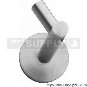 Intersteel 7300 leuninghouder hol zonder zadel RVS - S26003978 - afbeelding 1