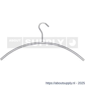 Intersteel Essentials 7380 kledinghanger diameter 10 mm RVS - S26007755 - afbeelding 1