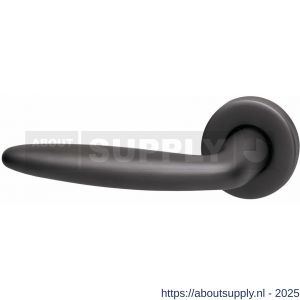 Intersteel 0199 deurkruk gatdeel links Sigaar op rozet verdekt diameter 49x7 mm PVD night - S26001575 - afbeelding 1