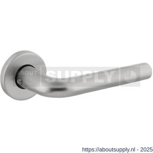Intersteel Living 0073 deurkruk Derby met rozet verdekt diameter 50x7 mm met nokken aluminium F1 - S26001625 - afbeelding 1