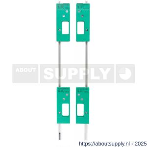Intersteel Essentials 4631 freesmalset 2x 1000 mm 4-delig voor 4 bladscharnieren 89x89 mm - S26009287 - afbeelding 1