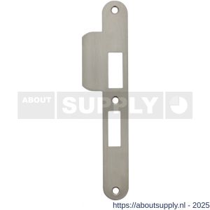 Intersteel Essentials 9508 sluitplaat 192x25x1,5 mm voor PC55 SKG sluitkom 950803 DIN rechts RVS - S26008893 - afbeelding 1