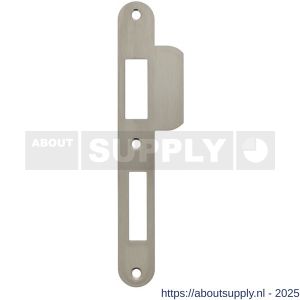 Intersteel Essentials 9508 sluitplaat 192x25x1,5 mm voor PC72 SKG sluitkom 950803 DIN links RVS - S26008896 - afbeelding 1