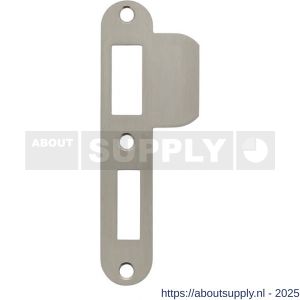 Intersteel Essentials 9508 sluitplaat 127x23x1,5 mm voor PC55 SKG sluitkom 950801 DIN links RVS - S26008898 - afbeelding 1