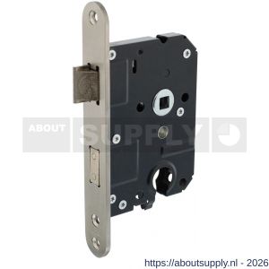 Intersteel Essentials 9551 SKG2 Veiligheidscilinderslot 55 mm RVS voorplaat afgerond 25x174 mm - S26008923 - afbeelding 1