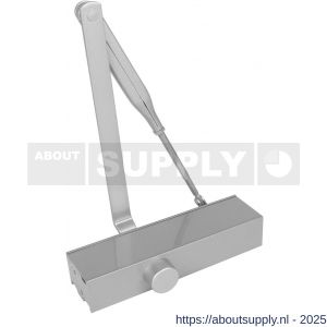 Intersteel Essentials 4801 deurdranger 120 met schaararm 207x55x40 mm grijs - S26006951 - afbeelding 1
