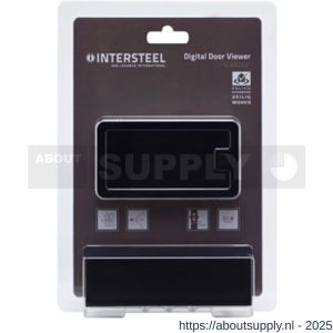 Intersteel 4055 digitale deurcamera met spion DDV 3.0 in blister verpakking - S26006571 - afbeelding 1