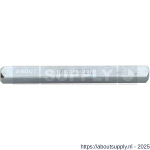Intersteel 9752 stift beide zijden hol 8x100 mm horizontaal-verticaal - S26006595 - afbeelding 1