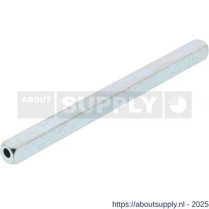 Intersteel 9752 stift beide zijden hol 8x125 mm - S26000881 - afbeelding 1