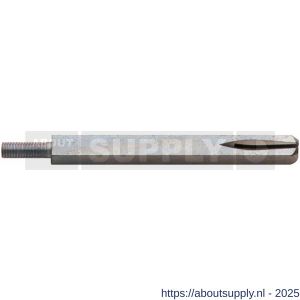 Intersteel 9753 wisselstift schroefdraad M6-zaagsnede 8x90 mm - S26000893 - afbeelding 1