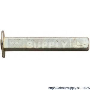 Intersteel 9754 wisselstift achterplaat-hol 8x60 mm - S26000888 - afbeelding 1