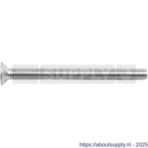 Intersteel 9901 bout zeskant M6x70 mm 10.9 voor SKG3 beslag verzinkt - S26000799 - afbeelding 1