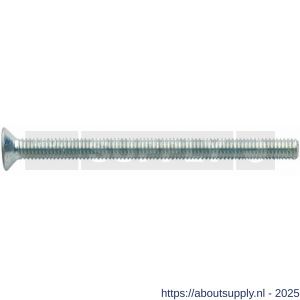 Intersteel 9901 bout zeskant M6x80 mm 10.9 voor SKG3 beslag verzinkt - S26000800 - afbeelding 1