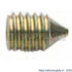 Intersteel 9904 inbusboutje conisch M6x9 mm - S26007366 - afbeelding 1